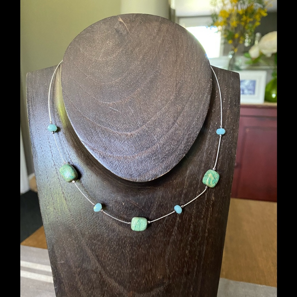 Silpada Sterling Silver & Turquoise Necklace